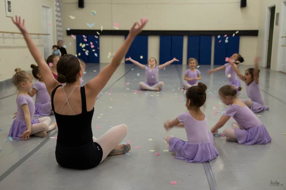 Pre-primary ballet class