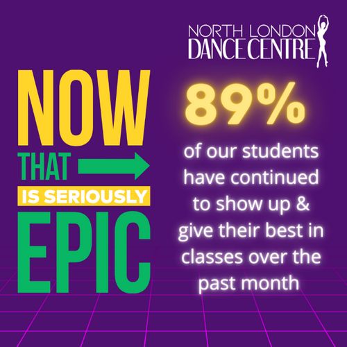 Seriously Epic - 89% of our students have continued to show up & give their best 