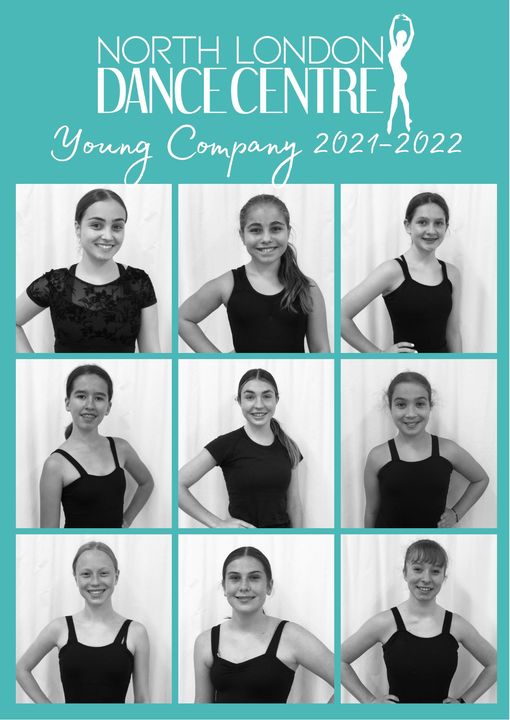 Young Company of North London Dance Centre 2020-2021 portraits