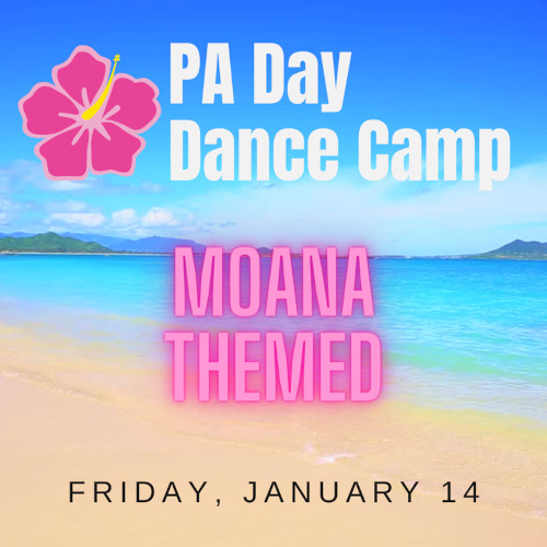 PA Day Dance Camp - Moana Themed