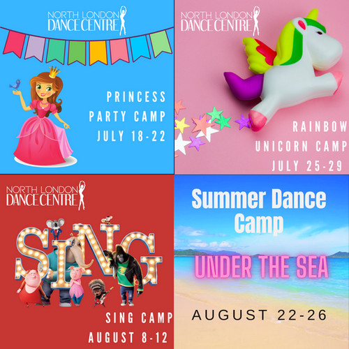 NLDC 2022 Summer Camps collage