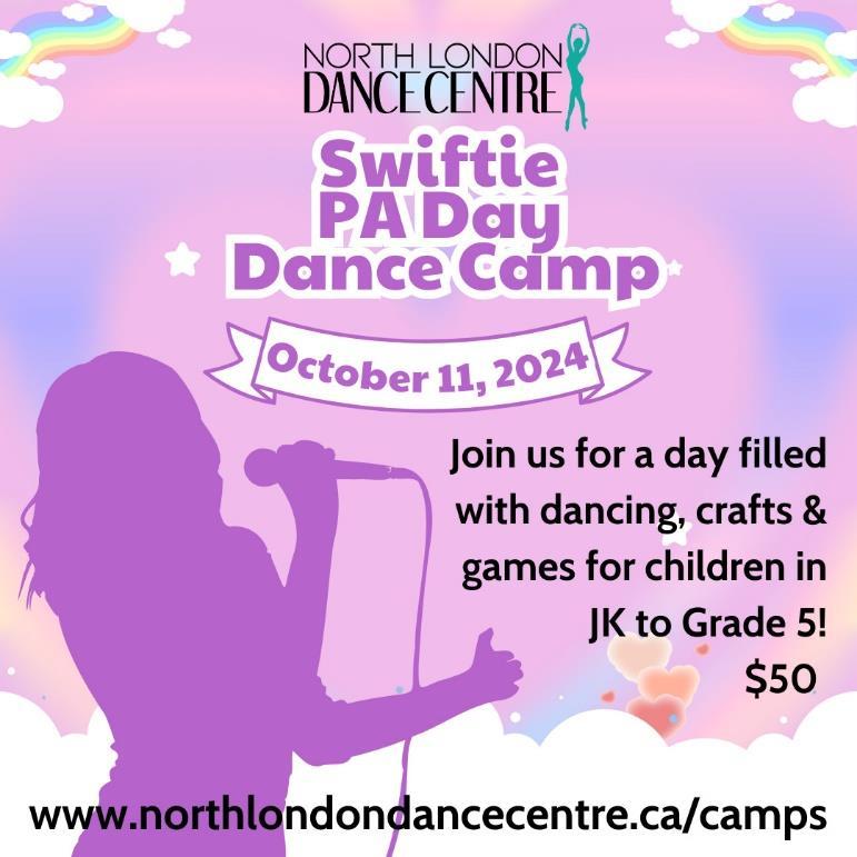 Swiftie PA Day Camp, October 11, 2024 - NLDC